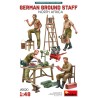 German Ground Staff w/Accessoires North Africa  -  MiniArt (1/48)