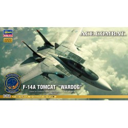 Ace Combat F-14A Tomcat "Wardog" Osean Air Defense Force / 108th Tactical Fighter Squadron  -  Hasegawa (1/72)