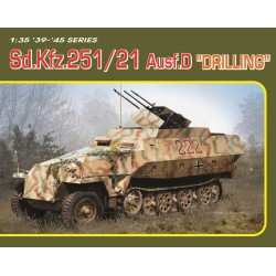 Sd.Kfz.251/21 Ausf. D "Drilling"  -  Dragon (1/35)