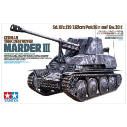 Marder III Sd.Kfz.139 7.62cm Pak36(r) auf Gw.38(t)  -  Tamiya (1/35)