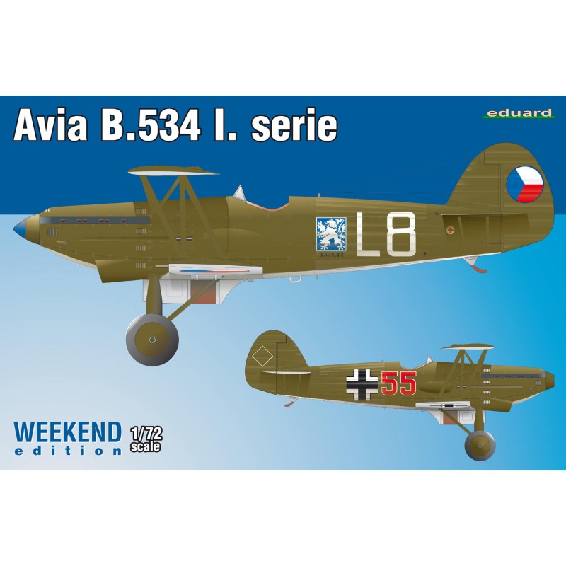 Avia B.534 I. Serie [Weekend Edition]  -  Eduard (1/72)