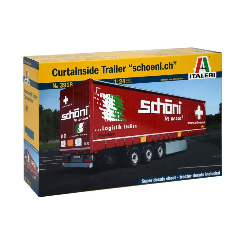 Curtainside Trailer "Schoeni.ch"  -  Italeri (1/24)