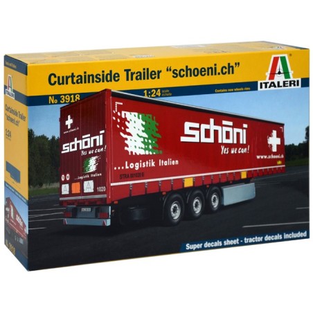 Curtainside Trailer "Schoeni.ch"  -  Italeri (1/24)