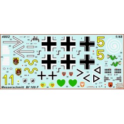 Messerschmitt Bf-109F-2  -  Zveda (1/48)