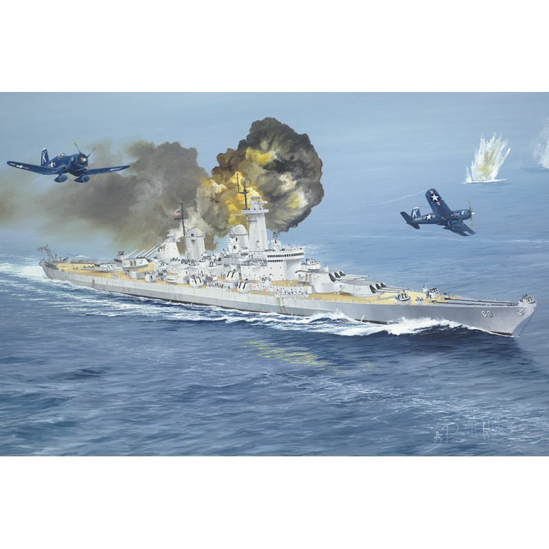 Battleship Montana-class  USS Ohio BB-68  -  Trumpeter (1/350)