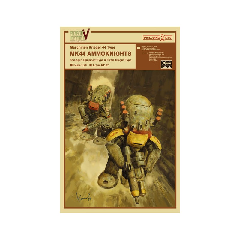 Maschinen Krieger 44 Type MK44 Ammoknights  -  Hasegawa (1/20)