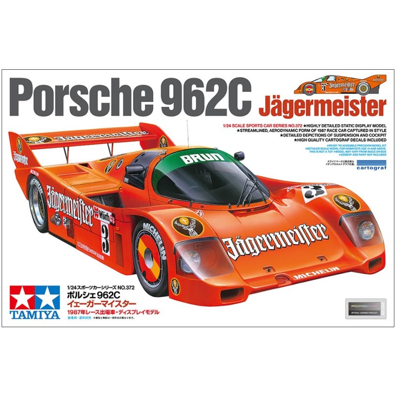 Porsche 962C "Jägermeister"  -  Tamiya (1/24)