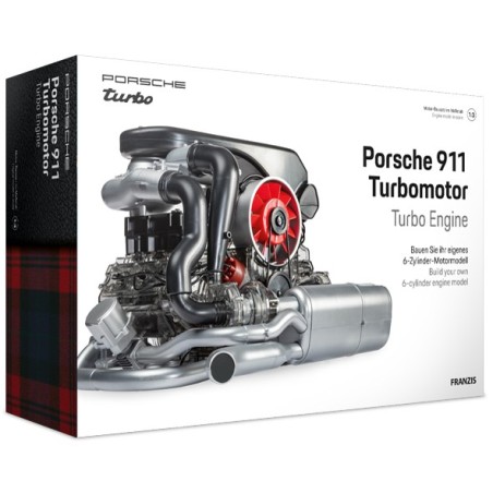 Moteur de la Porsche 911 Turbo  -  Franzis (1/3)