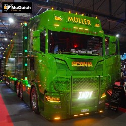 Scania 660S Highline "Indiana Jones" [Müller]  -  Tekno (1/50)