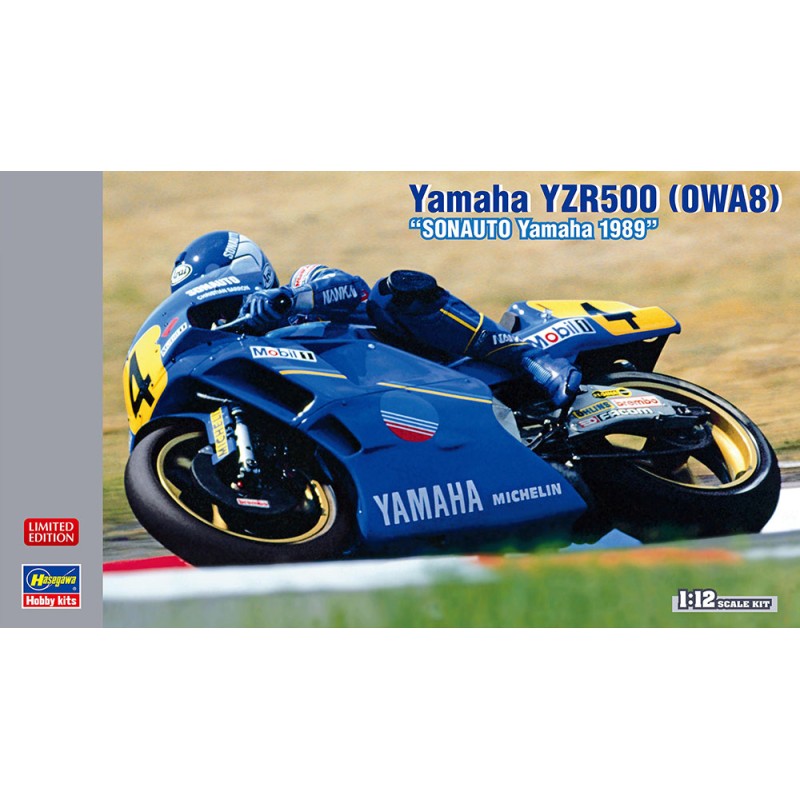 Yamaha YZR500 (0WA8) “Sonauto Yamaha 1989”  -  Hasegawa (1/12)