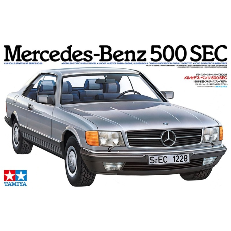 Mercedes-Benz 500 SEC  -  Tamiya (1/24)