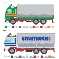 Scania 142H 6x2 Canvas  -  Italeri (1/24)