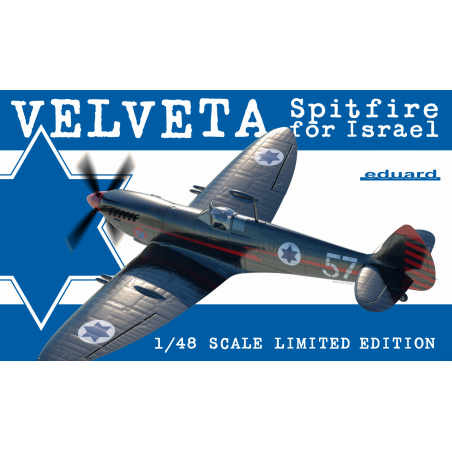 "Velveta" Spitfire for Israel Limited Edition  -  Eduard (1/48)