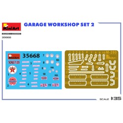 Garage Workshop Set n°2  -  MiniArt (1/35)