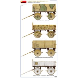 Sonderanhanger Ost 1.5t. German Cargo Trailer  -  MiniArt (1/35)