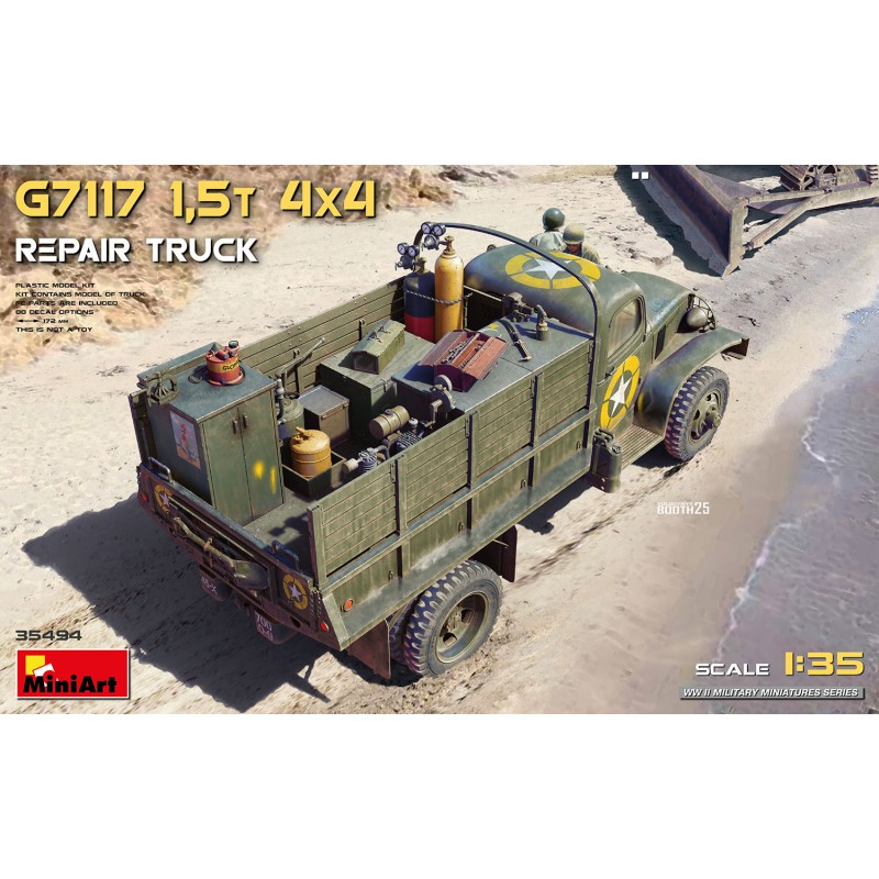 Chevrolet G7117 1.5t 4×4 Repair Truck  -  MiniArt (1/35)