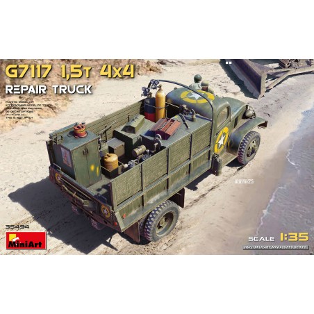Chevrolet G7117 1.5t 4×4 Repair Truck  -  MiniArt (1/35)