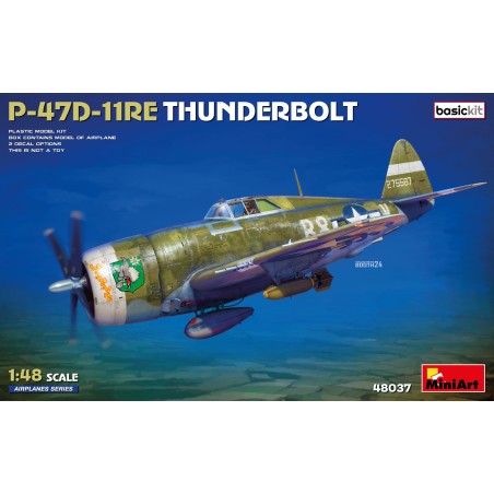 Republic P-47D-11RE Thunderbolt [Basickit]  -  MiniArt (1/48)