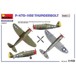 Republic P-47D-11RE Thunderbolt [Basickit]  -  MiniArt (1/48)