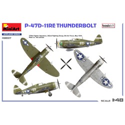 Republic P-47D-11RE Thunderbolt [Basickit]  -  MiniArt (1/48)