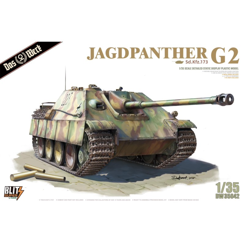 Jagdpanther G2 Sd.Kfz.173  -  Das Werk (1/35)