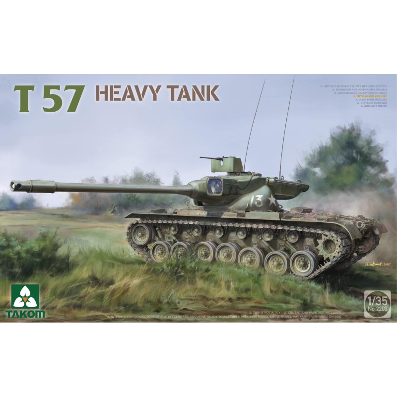 T57 Heavy Tank  -  Takom (1/35)