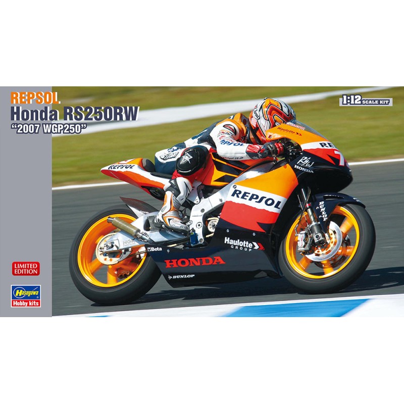 Repsol Honda RS250RW "2007 WGP 250"  -  Hasegawa (1/12)