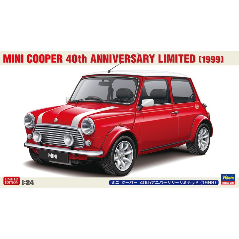 Mini Cooper 40th Anniversary Limited (1999)  -  Hasegawa (1/24)