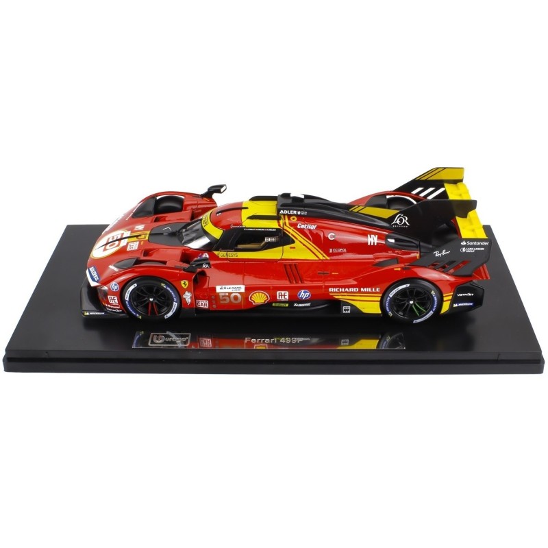 Ferrari 499P n°50 Le Mans 2024 Winner  -  Bburago (1/18)