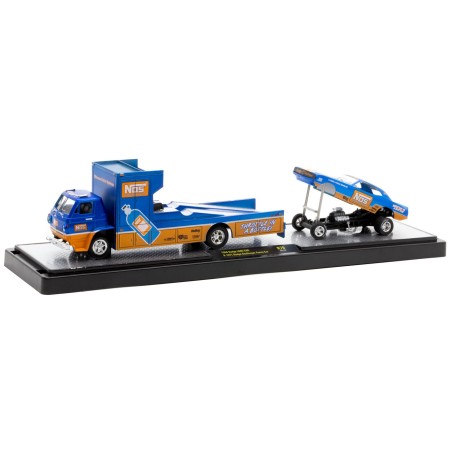 1966 Dodge L600 + 1971 Dodge Challenger Funny Car  -  M2 Machines (1/64)