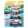 1976 Dodge Street Van + 1977 Free Wheelin Ford Van  -  Johnny Lightning (1/64)
