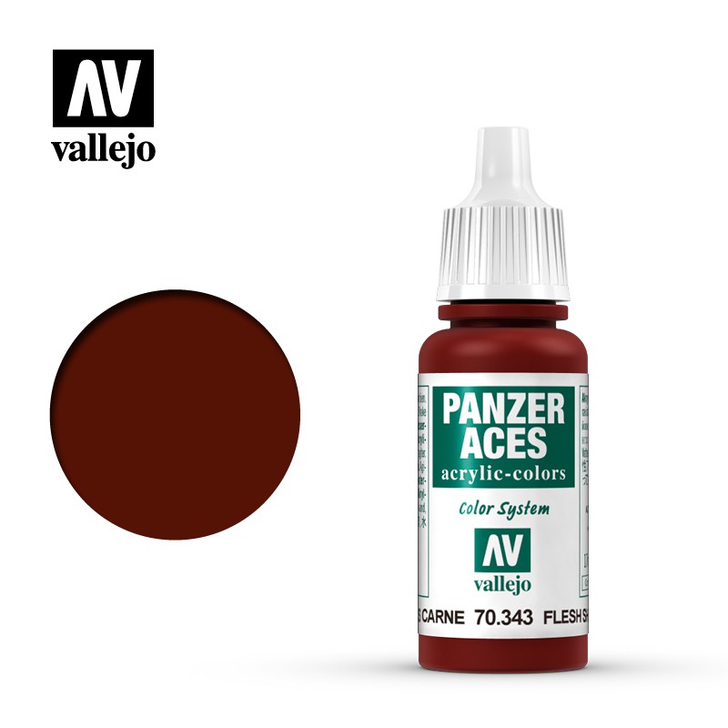 Vallejo Panzer Aces 17ml  -  Flesh Shadows