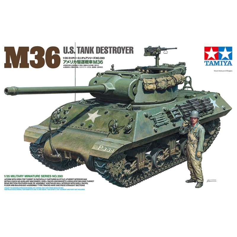 M36 Jackson U.S. Tank Destroyer  -  Tamiya (1/35)