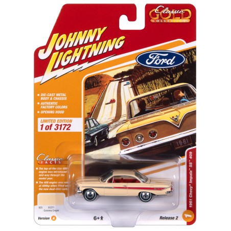 1961 Chevrolet Impala  -  Johnny Lightning (1/64)