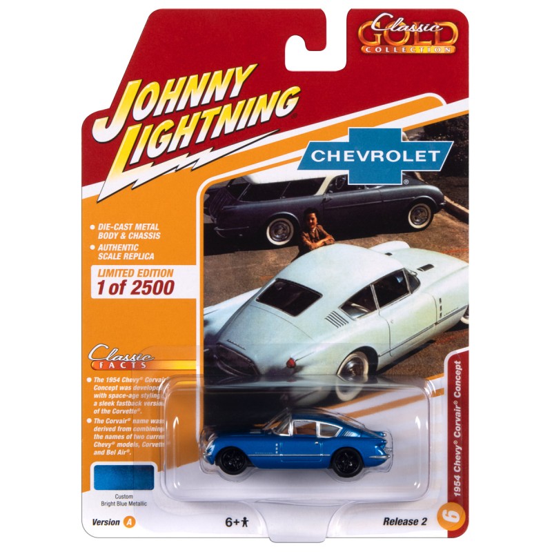 1954 Chevrolet Corvair Concept Car  -  Johnny Lightning (1/64)