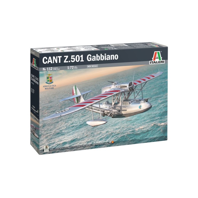 CANT Z.501 Gabbiano  -  Italeri (1/72)