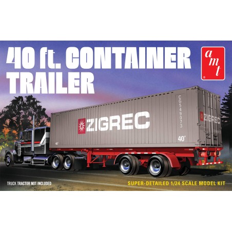 40 ft. Container Trailer -  AMT (1/25)