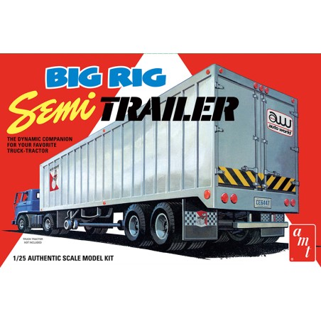 Big Rig Semi Trailer -  AMT (1/25)