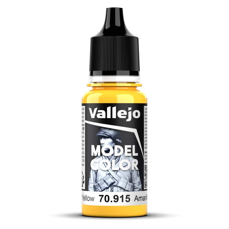 Vallejo Model Color 18ml  -  Deep Yellow
