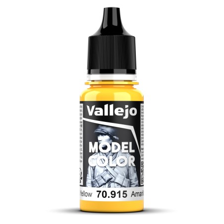Vallejo Model Color 18ml  -  Deep Yellow