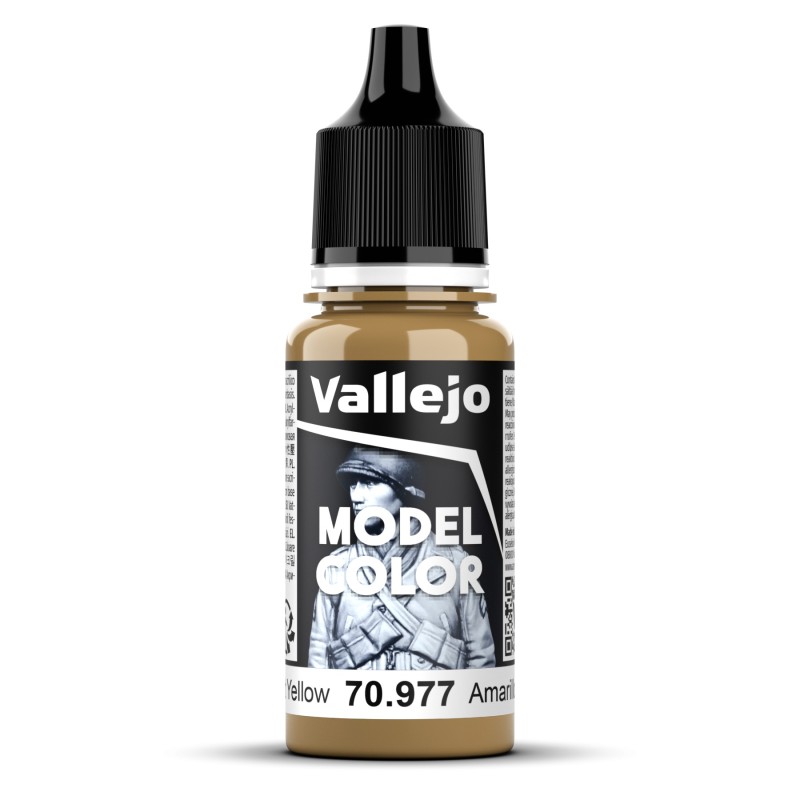 Vallejo Model Color 18ml  -  Desert Yellow