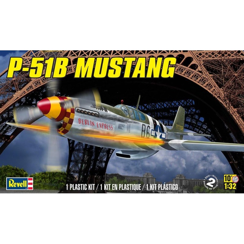 North American P-51B Mustang  -  Revell (1/32)
