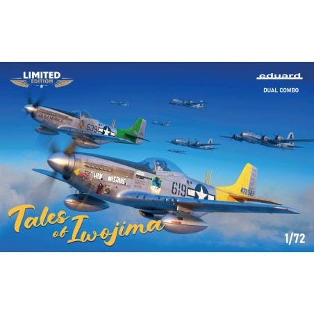 North American P-51 Mustang "Tales Of Iwojima" [Dual Combo]  -  Eduard (1/72)