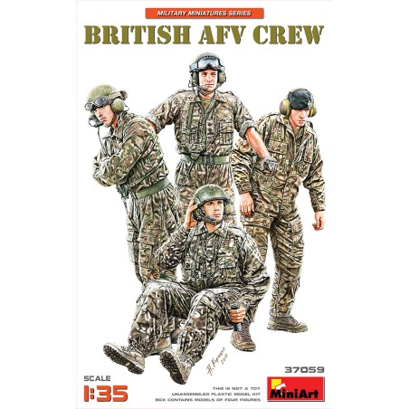 British AFV Crew  -  MiniArt (1/35)