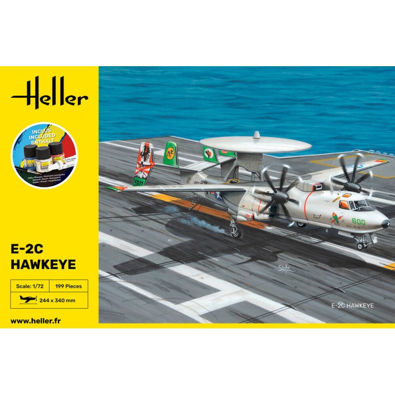 Grumman E-2C Hawkeye [Starter Kit]  -  Heller (1/72)