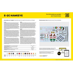 Grumman E-2C Hawkeye [Starter Kit]  -  Heller (1/72)