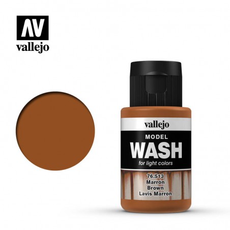 Vallejo Model Wash 35ml  -  Brown