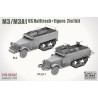 M3/M3A1 U.S. Halftrack 2in1 Kit  -  Takom (1/16)
