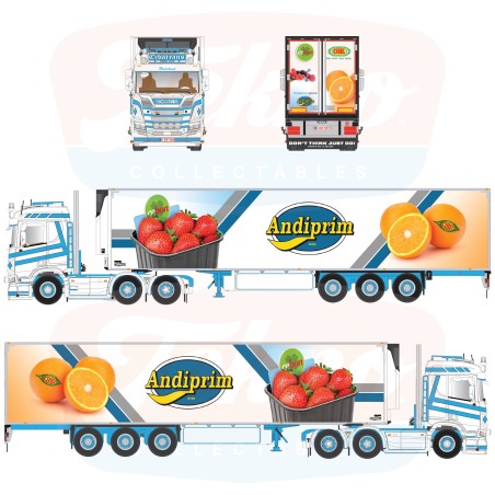 Scania R530 V8 [Cibatrans]  -  Tekno (1/50)