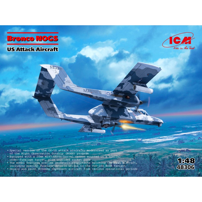 North American Rockwell OV-10 Bronco NOGS  -  ICM (1/48)